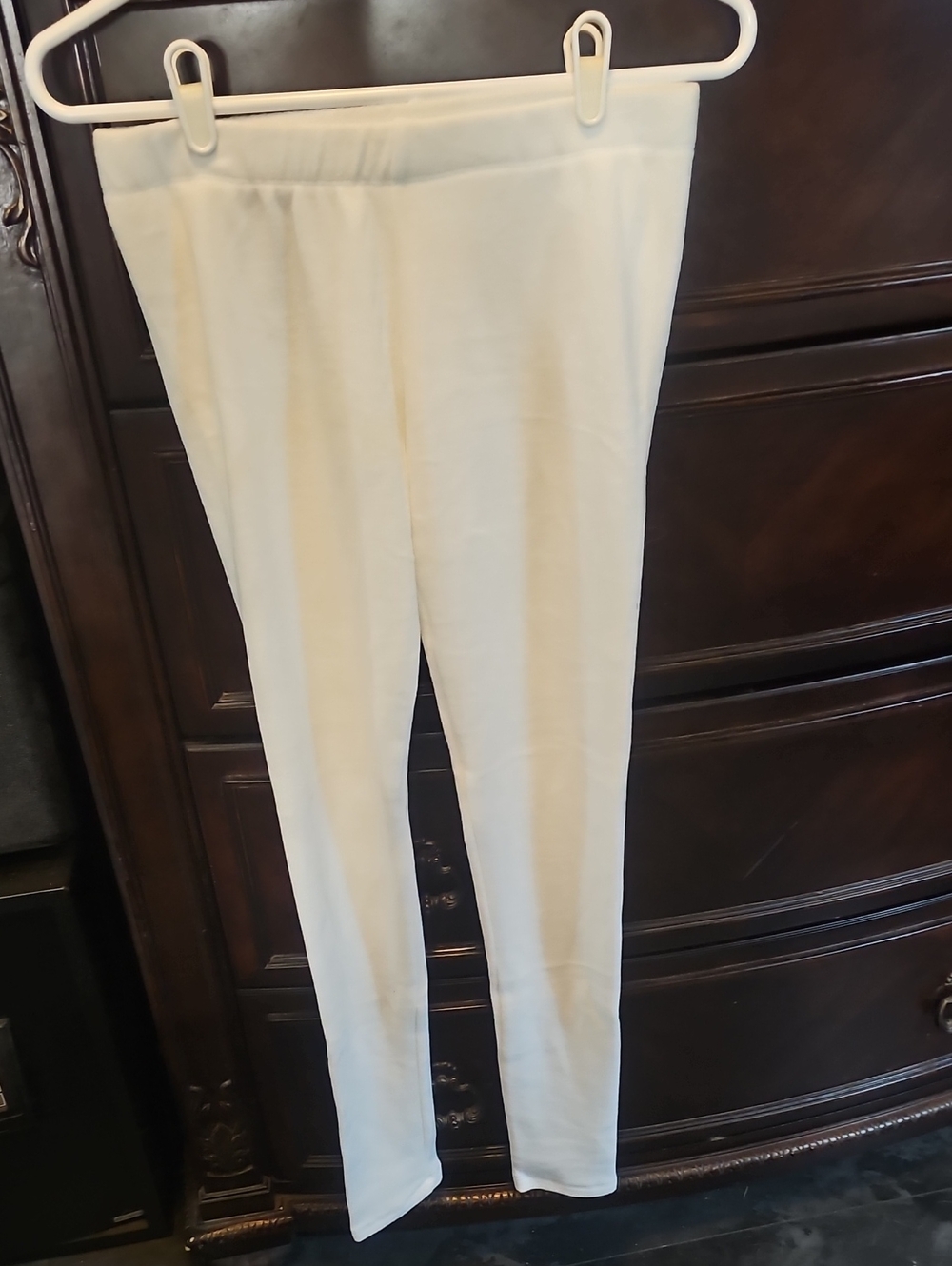 Women's White Leggings - Classic Comfort